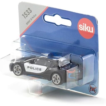 Samochodzik BMW i8 US-policja model metalowy SIKU S1533